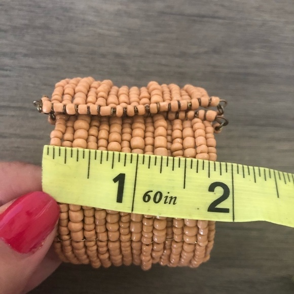 Beaded wrap around Bracelet cuff - Picture 7 of 7